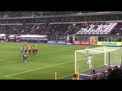 RSC Anderlecht - KV Mechelen penalty Youri Tielemans