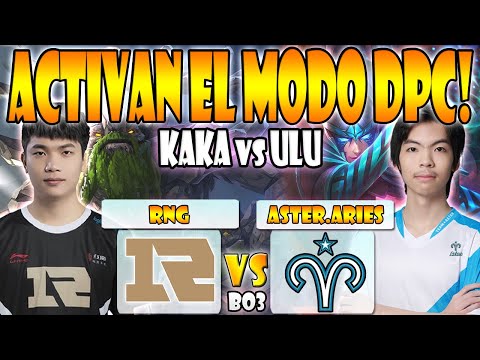 RNG VS ASTER.ARIES BO3[GAME 2] SOMNUS VS ULU-DPC CN 2022 TOUR 3: DIVISION 1 (China League S-Tier)...