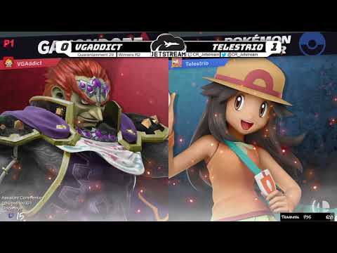 Quarantainment 29 Winners R2 - VGAddict (Gannon) Vs. Telestrio (PKM Trainer, ROB) - SSBU