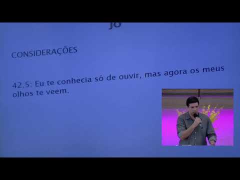 Escola Bíblica | Adultos e Idosos - Livros Poéticos - Aula 2
