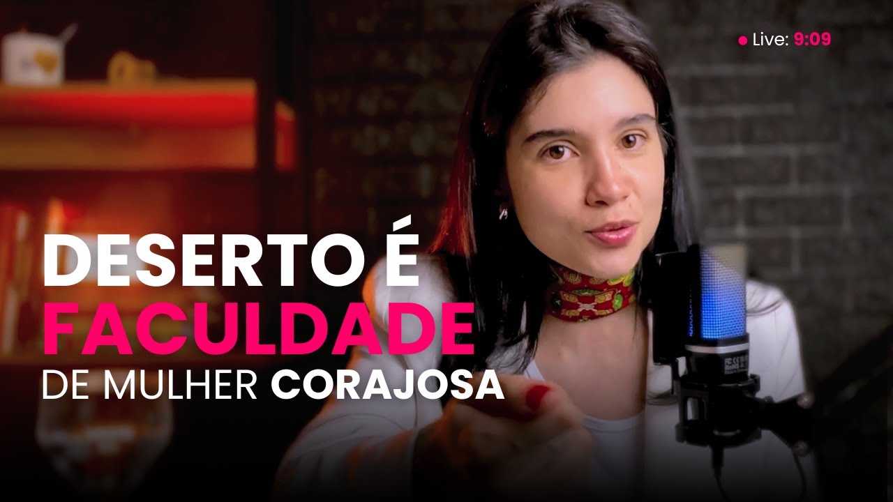 4 Ensinamentos Que Só São Revelados no DESERTO - Live 9:09 || Ingryd Lira