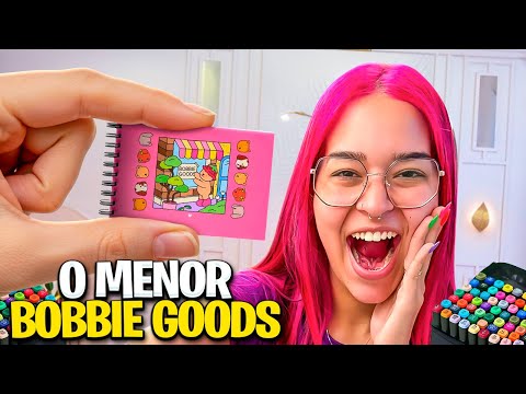 I PAINTED THE SMALLEST BOBBIE GOODS IN THE WORLD