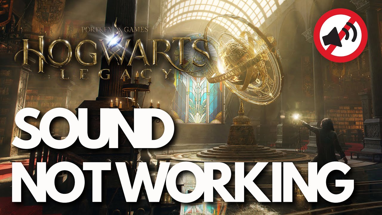 Hogwarts Legacy : Fix Sound Not Working, Crackling, Distorted, Popping Audio on PC✅🎧