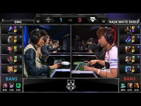 S4 Worlds Quarterfinal 4 NWS vs OMG Game 2 Highlights