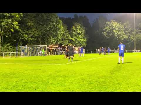 Devon Fender free kick goal for Roffey Football Club Vs Montpelier Villa