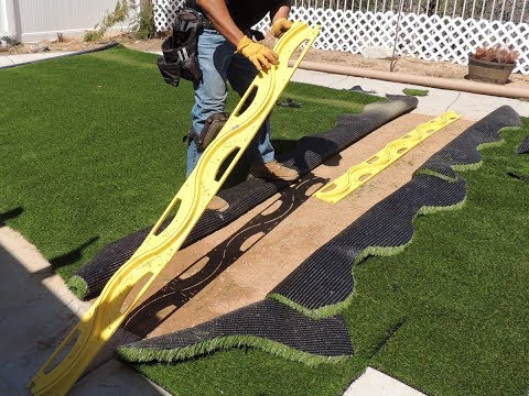 How To Make Invisible Seams In Artificial Turf - ProCutta