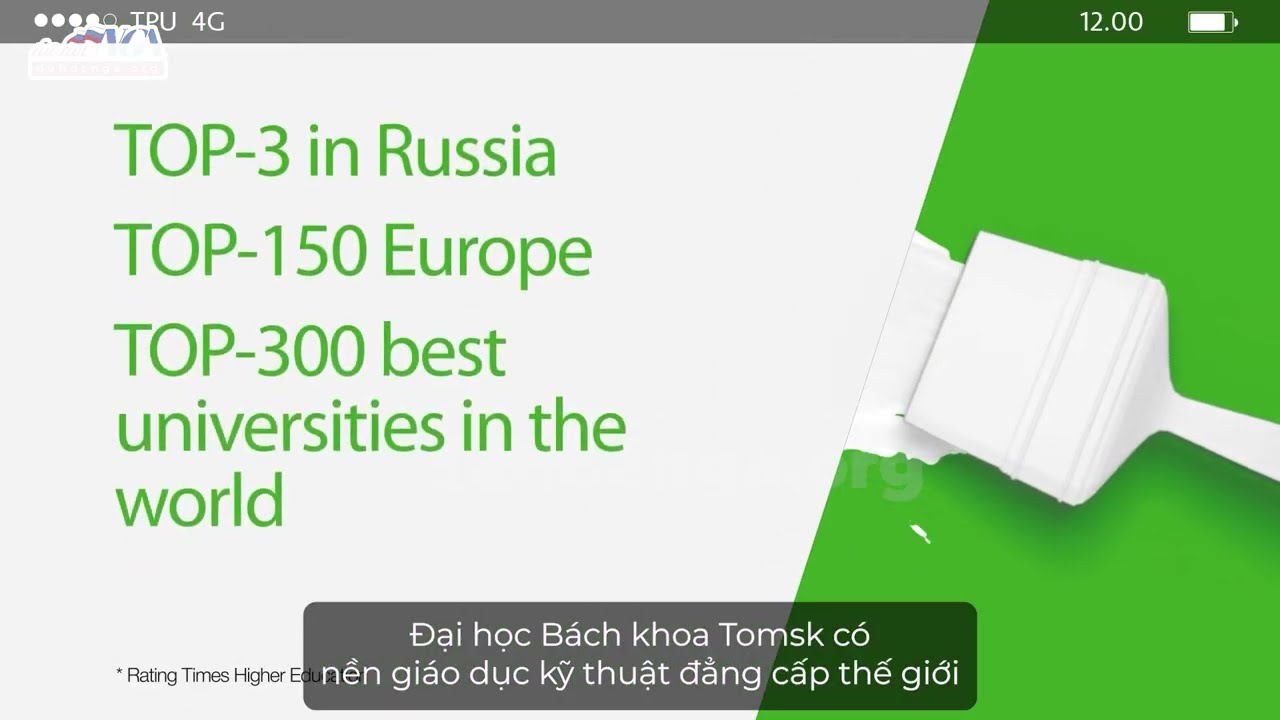 Trường đại học đẳng cấp thế giới ở Tomsk