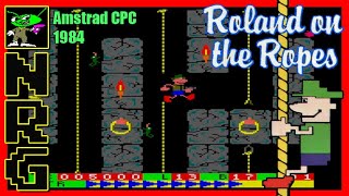 NRG: 5-10 Minutes of Gameplay - Roland on the Ropes [Amstrad CPC]