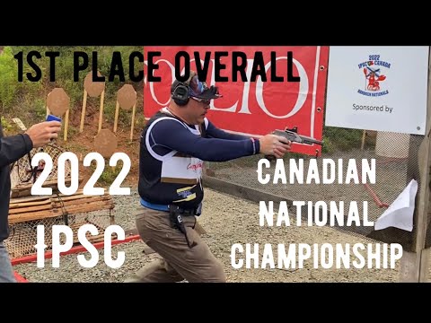 Full Match Video- 2022 IPSC Canadian Handgun Nationals - 1st Place Overall. POV