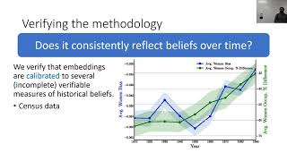 Word embeddings quantify 100 years of gender & ethnic stereotypes-- Nikhil Garg (NLP video 13)