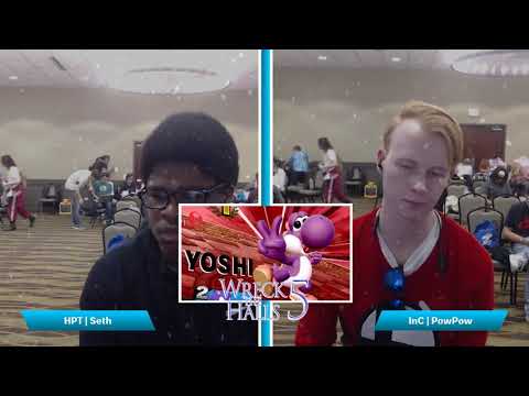 Wreck the Halls 5 Singles LQ - HPT | Seth (Yoshi) vs InC | PowPow (Sonic)