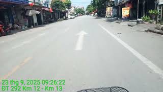 Km12  Km13,T9 ĐT 292