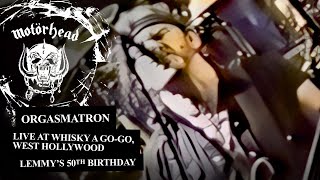 MOTÖRHEAD – ORGASMATRON (LEMMY’S 50TH BIRTHDAY, 1995)