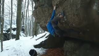Video thumbnail of Socialistická Brigáda, 7B+. Hřensko