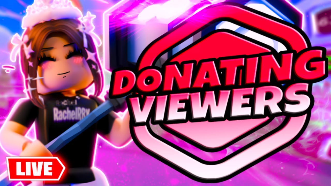 🔴 Pls Donate Live | 💰Donating ROBUX To Viewers 💸|🔴