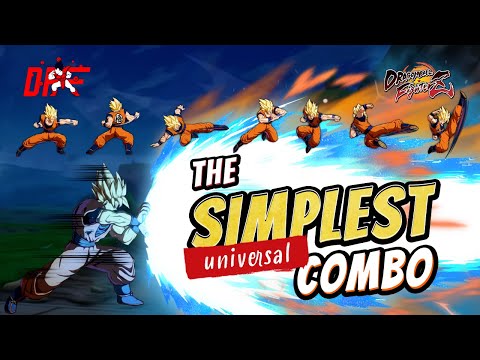 The Simplest DBFZ Combo [That Works for Most Characters]
