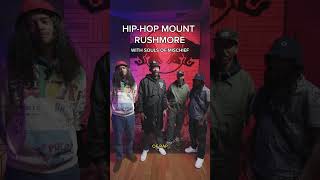 Souls Of Mischief give us their Hip-Hop Mount Rushmore! #hiphop #rap #hiero #icecube