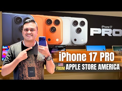 iPhone 17 Pro from Apple Store in USA🇺🇸 | Unboxing, Price, Exchange & Review