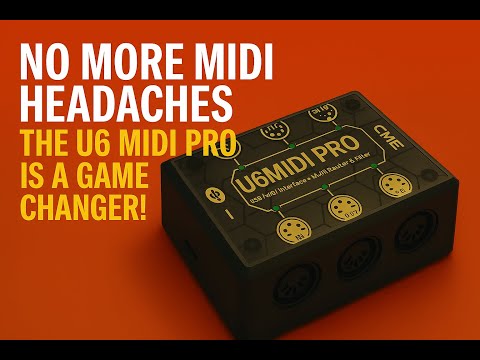 I Finally Found the Perfect MIDI Box for My Studio! (U6 MIDI Pro)