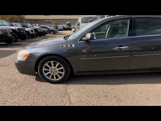 2011 BUICK LUCERNE SEDAN V6, FLEX FUEL, 3.9 LITER CXL PREMIUM SEDAN 4D
