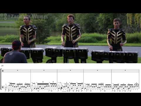 Boston Crusaders DCI 2019 Rocky Drum Break (Early Season) - Learn The Beats (MULTI-CAM)