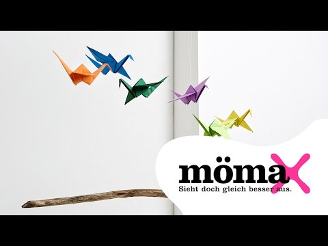Origami - Anleitung: Kranich falten