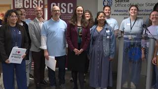 Seattle marks International Workers’ Day with worker Rights Outreach