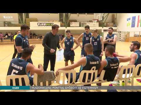 Huszonkilenc ponttal győzött az Eszterházy - 2022.10..14.