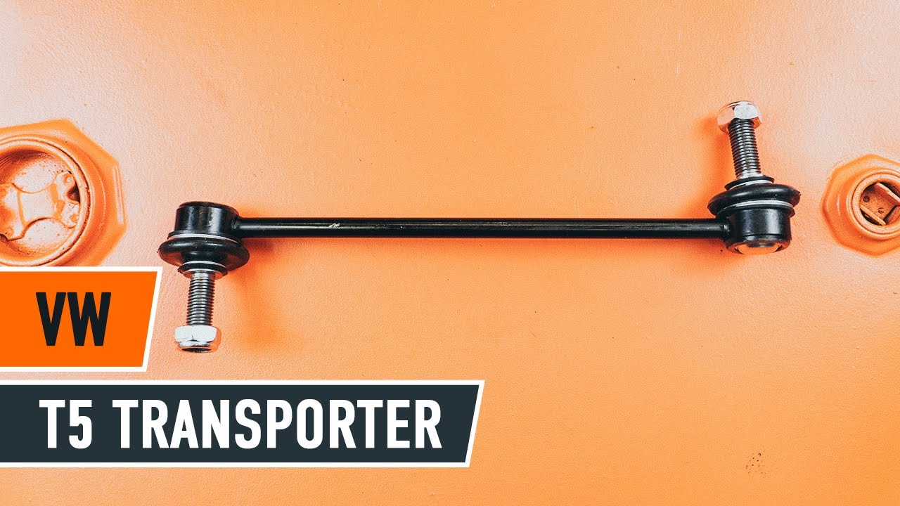 Come cambiare biellette barra stabilizzatrice della parte anteriore su VW T5 Transporter - Guida alla sostituzione