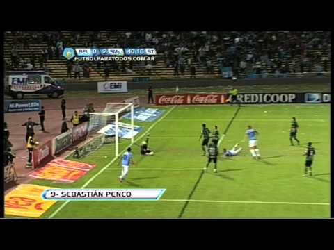 Gol de Penco. Belgrano 0 San Martín 2. Fecha 17. Torneo Final 2013