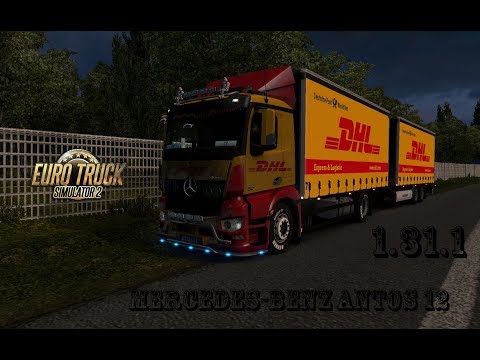 ETS2 - 1.31: Mercedes-Benz Antos 12 - Tandem + vlek
