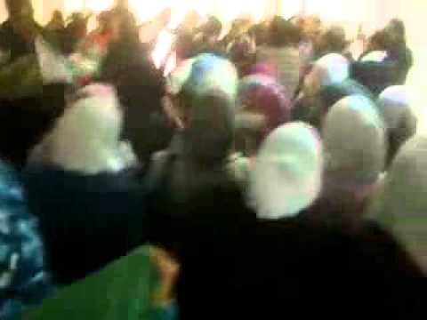 مظاهرة طلابية في جامعة درعا في أحد "الشهيد مصطفى جركس"