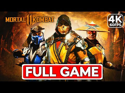 MORTAL KOMBAT 11 Story Gameplay Walkthrough FULL GAME [4K 60FPS PC ULTRA] - No Commentary