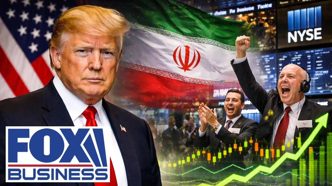 'OUT OF CONTROL': Stocks jump as Trump HITS pause on Iran