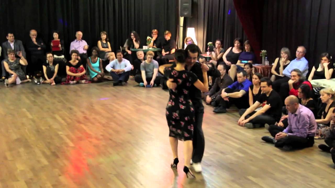 Céline Giordano y Alexis Quezada à Esta Noche de Luna, Paris 31/10/2015