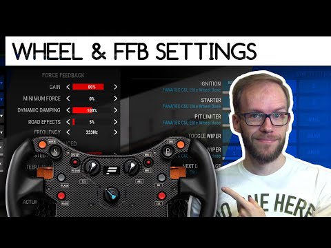 My Fanatec Wheel & FFB Settings for Assetto Corsa Competizione Simracing