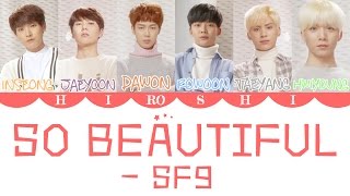 SF9 - 너와 함께라면(So Beautiful) (Color Coded Lyrics || HAN|ROM|ENG)