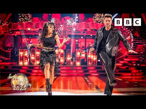 Brian McFadden & Michelle Tsiakkas Jive to Run Rudolph Run by Kelly Clarkson ✨ BBC Strictly 2025