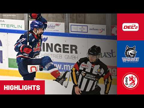 DEL2: EHC Freiburg vs Düsseldorfer EG | Highlights