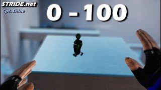 0 to 100 [STRIDE.NET]