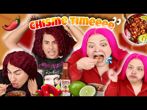 BOMB AF POZOLE MUKBANG!!! with AdamRayOkay | Louie's Life