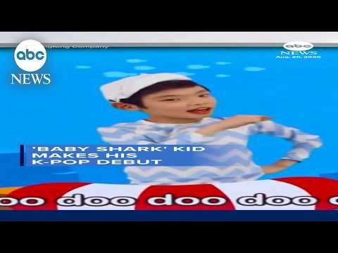 'Baby Shark' kid makes his K-pop debut
