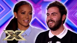 Andrea Faustini is Mel B's BIGGEST FAN! | The X Factor Auditions