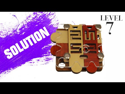 N-5 a wood puzzle from Jean Claude Constantin - Solution