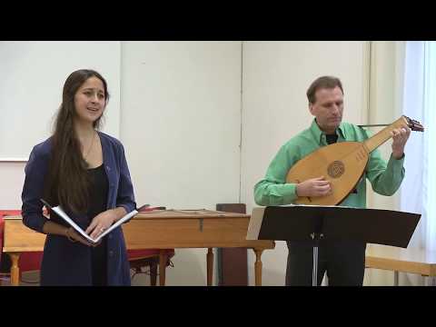 GREENSLEEVES: Tessa Roos (voice) & Peter Croton (lute)