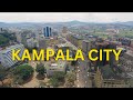 Kampala City Uganda HD Aerial View Drone Shot