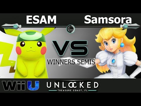 PG|ESAM (Pikachu) vs. Samsora (Peach) - Wii U Winners Semis - Unlocked