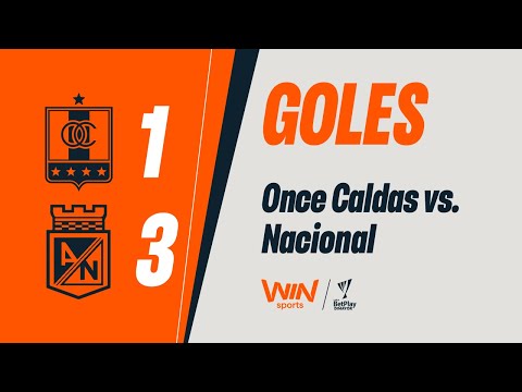 Once Caldas vs. Nacional (goals) | Liga BetPlay Dimayor 2025-2 | Matchday 1