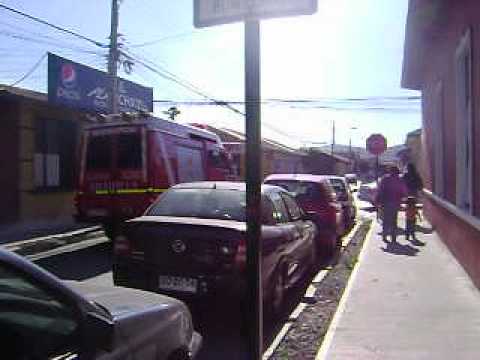 H-3 Melipilla a Tercera Alarma de Incendio Los guindos