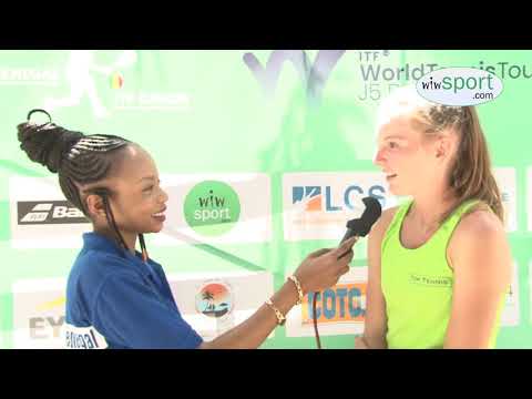 Sénégal ITF Junior (J1) : Reaction de Nahia Berecoechea